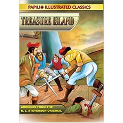 Treasure Island illustrated PAPERBACK