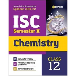 ISC Semester 2 Chemistry Class 12 (Syllabus 2021-22)