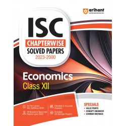 ISC Chapterwise Solved Papers 2023-2000 ECONOMICS class 12th