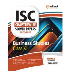 ISC Chapterwise Solved Papers (2023-2000) - Business Studies Class 12