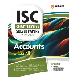 ISC Chapterwise Solved Papers 2023-2000 Accounts Class 12th