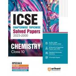 ICSE Chapterwise Topicwise Solved Papers (2023-2000) - Chemistry class 10