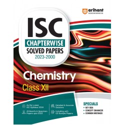 ISC Chapterwise Solved Papers 2023-2000 CHEMISTRY class 12th