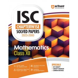 ISC Chapterwise Solved Papers (2023-2000) - Mathematics Class 12