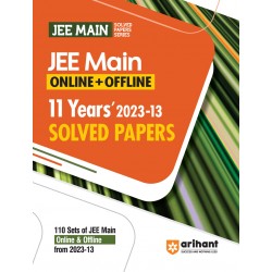 JEE MAIN Online - Ofline 11 Years' 2023-13 Solved Paper