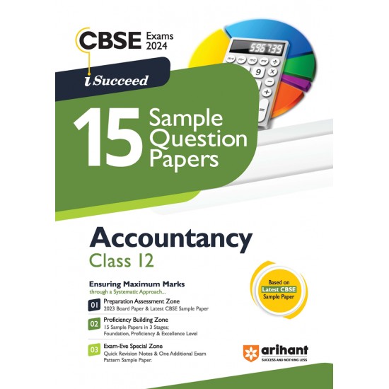 I Succeed 15 Sample Question Papers ACCOUNTANCY for Class 12th For CBSE Exams 2024