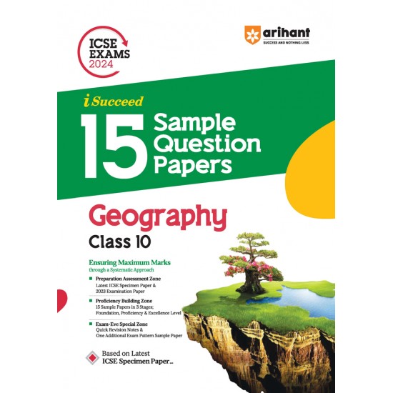 I Succeed 15 Sample Question Papers Geography Class 10 For ICSE Exams 2024