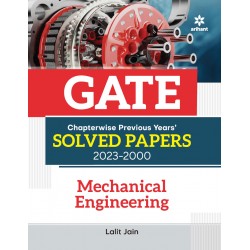 GATE Chapterwise Previous Years' Solved Papers (2023-2000) Mechanical Engineering