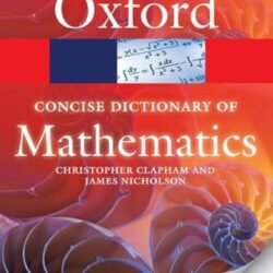 Oxford Concise Dictionary Of Mathematics