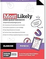 Oswaal Most Likely CBSE Physics Question Bank Class 12