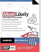 Gurukul by Oswal Most Likely CBSE Mathematics Question Bank  Class 12