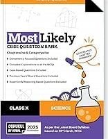 Gurukul by Oswal Most Likely CBSE Question Bank Science Class 10