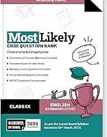 Gurukul by Oswal Most Likely CBSE Question Bank English Communicative Class 9