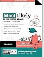 Oswaal Most Likely English (Language & Literature) CBSE Question Bank Class 9