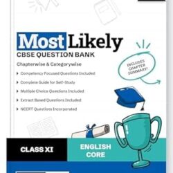 Oswaal English Core Most Likely CBSE Question Bank Class 11