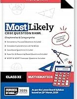 Oswaal Most Likely Mathematics CBSE Question Bank Class 11 (2025 Examination)