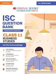 Oswaal ISC Question Bank Class 11 Business Studies