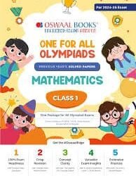 Oswaal One For All Olympiads Mathematics Class 1