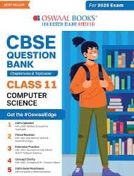 Oswaal CBSE Question Bank Class 11 Computer Science