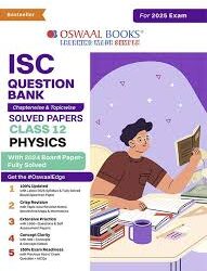 Oswaal ISC Physics Question Bank  Class 12