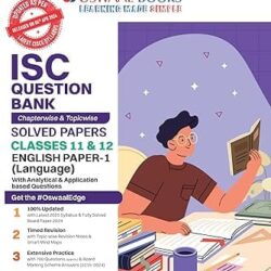 Oswaal ISC Question Bank Solved Papers Class 12 English Paper-1