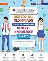 Oswaal One For All Olympiads Previous Years Solved Papers General Knowledge Class 8