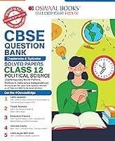 Oswaal CBSE Political Science Solved Papers Question Bank Class 12
