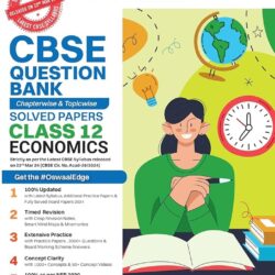 Oswaal CBSE Economics Question Bank Solved Papers Class 12