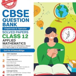 Oswaal CBSE Applied Mathematics Question Bank Solved Papers Class 12