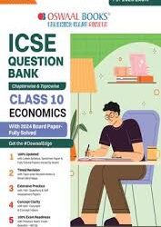 Oswaal ICSE Question Bank Solved Papers Economics Class 10
