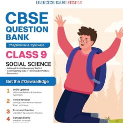 Oswaal CBSE Question Bank Class 9 Social Science