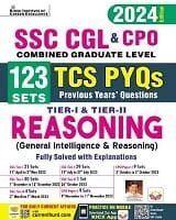 SSC CGL and CPO TCS PYQs Tier 1 and Tier 2 Reasoning General Intelligence and Reasoning) 123 Sets (English Medium) (5003)