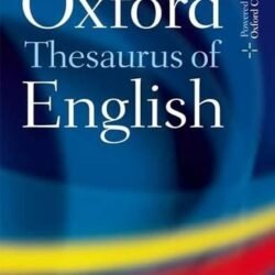 Oxford Thesaurus of English