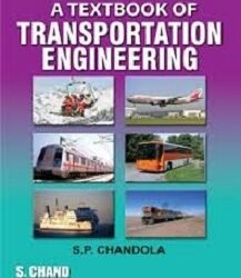 A Text Book Of Transportation Engineering