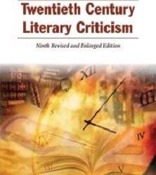 Twentieth Century Literary Criticism