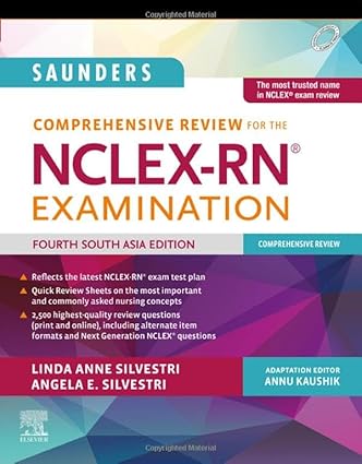 Saunders Comprehensive Review For The Nclex Rn Examination With Access Code 4e