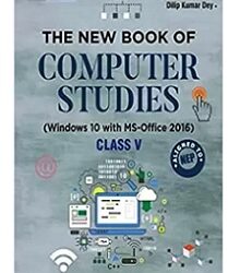 APC The New Book of Computer Studies Class 5 (Windows 10 With MS-Office 2016) NEP 2020
