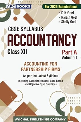 APC Accountancy Class 12 Part A Volume 1 Accounting For Partnership Firms CBSE (2025 Examinations)