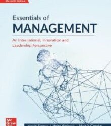 Essentials Of Management - An International, Innovation And Leadership Perspective
