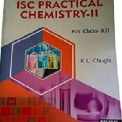 ISC Practical Chemistry 2 : Class 12