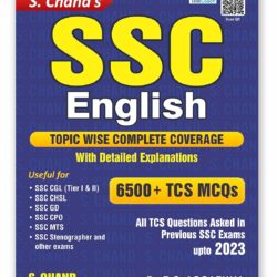 S. Chands SSC English Topic Wise Complete Coverage 6500+ TCS MCQs (2023)