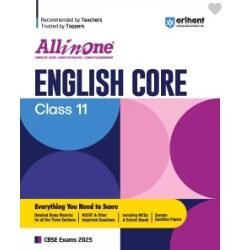 All In One English Core CBSE Class 11 (2025 Exams)