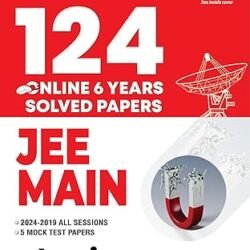 124 Online 6 Years Solved Papers JEE Main Physics (For JEE 2025)