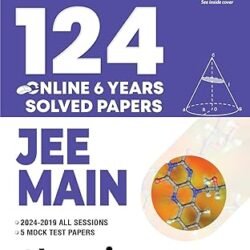 124 Online 6 Years Solved Papers JEE Main Chemistry (For JEE 2025)