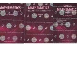 Mathematics Class 12 Volume 1 & 2 CBSE With MCQ