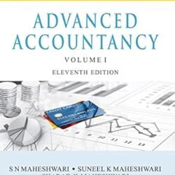 Advanced Accountancy Volume 1 (Low Priced Students Paperback Edition)