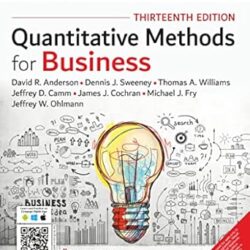 Quantitative Methods For Business