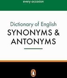 Dictionary Of English Synonyms & Antonym