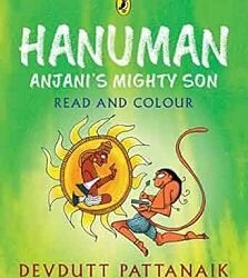 Hanuman: Read and Colour