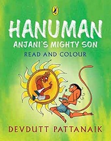 Hanuman: Read and Colour